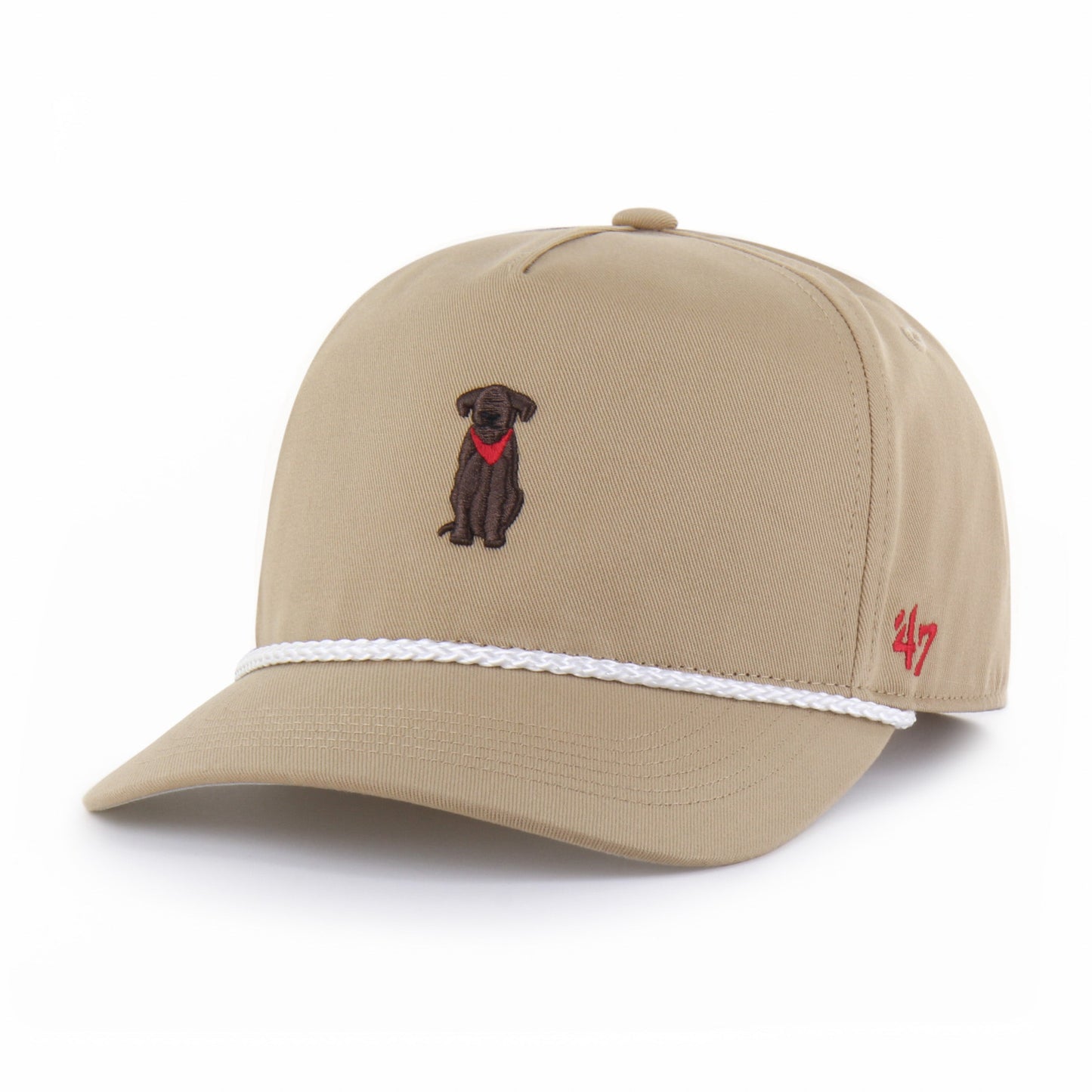 CHOCOLATE LAB ROPE '47 HITCH